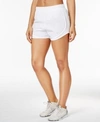 Nike Dri-fit Tempo Running Shorts In White