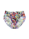 HANKY PANKY PRINTED DAILY LACE™ PLUS SIZE FRENCH BRIEF SUMMER SOLSTICE