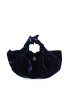 THE ROW Small Ascot Velvet Hobo Bag