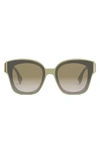 FENDI THE FENDI FIRST 63MM SQUARE SUNGLASSES