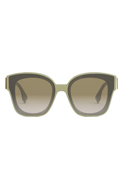 FENDI THE FENDI FIRST 63MM SQUARE SUNGLASSES