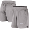 Nike Gray Lsu Tigers Mesh Performance Shorts In Gray