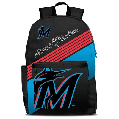 Mojo Kids' Miami Marlins Ultimate Fan Backpack In Black