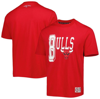 TOMMY JEANS TOMMY JEANS RED CHICAGO BULLS MEL VARSITY T-SHIRT