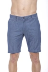 ARMATA DI MARE ARMATA DI MARE BLUE COTTON MEN'S SHORT