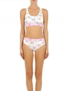 Moschino White Two-piece Sleepwear My Little Pony Women's Bikini In White