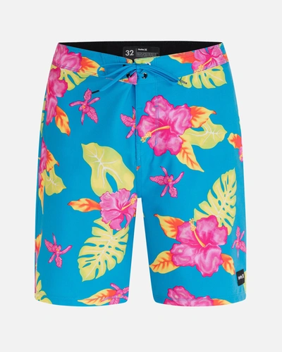 United Legwear Men's Weekender 20" Boardshort In Arctic Neon