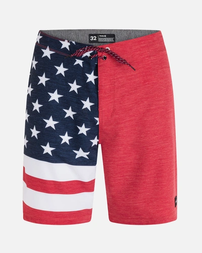 United Legwear Men's Phantom Eco Weekender 20" Boardshort In Gym Red