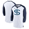 Nike Men's  White, Navy Chicago White Sox Rewind 3/4-sleeve T-shirt In White