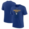 Nike Royal Seattle Mariners Rewind Retro Tri-blend T-shirt In Royal