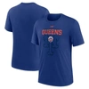 Nike Royal New York Mets Rewind Retro Tri-blend T-shirt In Royal