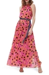 DIANE VON FURSTENBERG MIRIAM SLEEVELESS PRINT DRESS