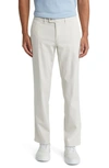 Brax Evans Regular Fit Flat Front Chino Pants In Bone