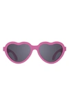 Babiators Kids' Paparazzi Pink Heart Sunglasses In Paparazzi Pink