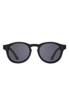 Babiators Baby's, Little Kid's & Kid's Original Keyhole Round Sunglasses In Jet Black