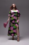 TOPSHOP TOPSHOP CURVE ANGEL SATIN DRESS