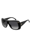 CARRERA EYEWEAR 99MM GRADIENT SHIELD SUNGLASSES