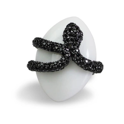 Gucci Adjustable Sea Snake Cocktail Ring