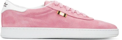 Aprix Pink Suede Apr-002 Sneakers In Pink
