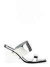 Alexander Mcqueen Square-toe Wedge-platform Sandals
