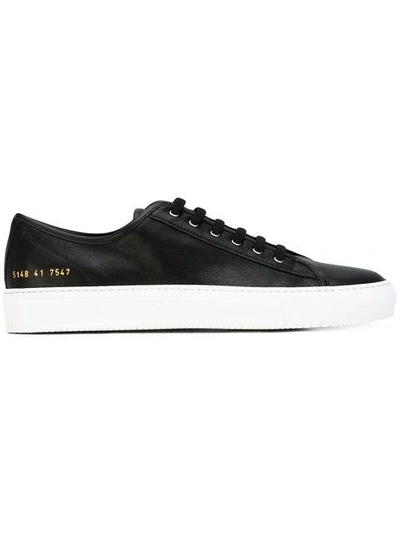 Common Projects Original Achilles Suede Sneakers In Black