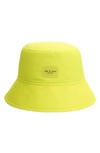 Rag & Bone Addison Bucket Hat In Neon Yellow