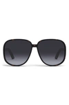 Dior Ddoll 63mm Square Sunglasses In Dark Havana
