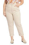 Nydj Margot High Waist Girlfriend Jeans In Feather