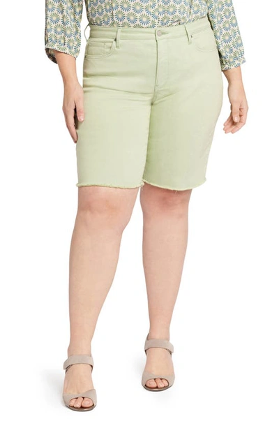 Nydj Frayed Denim Boyfriend Shorts In Beginning