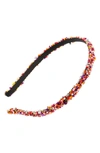 L ERICKSON POSITANO BEADED HEADBAND