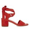 CLAUDIE PIERLOT Ariane suede heeled sandals