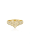 EF COLLECTION DIAMOND HEART SIGNET RING