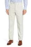 BERLE CLASSIC FIT FLAT FRONT MICROFIBER PERFORMANCE TROUSERS