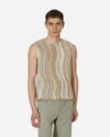 Vitelli Peacock Tank Top Desert In Blue