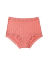 Hanky Panky Mellowluxe™ High Rise Boyshort In Pink