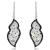 Diana M. Diamond Earrings In White