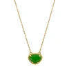 ADORNIA FINE ADORNIA BIRTHSTONE NECKLACE 14K YELLOW GOLD VERMEIL