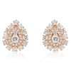 Diana M. Diamond Earrings In White
