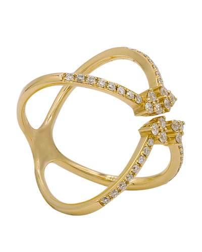 Diana M. Fine Jewelry 14k 0.48 Ct. Tw. Diamond Half-eternity Ring In White