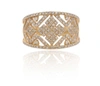 Diana M. 14ktyg Ring Scd 0.66cts Diamonds 0.04cts, 3.97gm, Gm 156 St In White