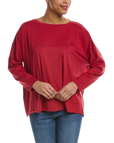 Planet Boxy T-shirt In Red