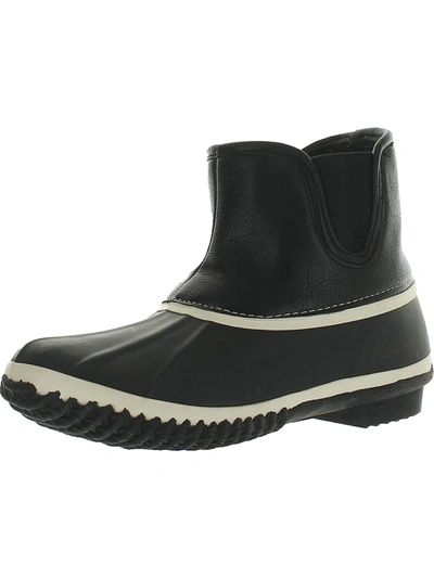 Style & Co Heidie  Womens Ankle Waterproof Rain Boots In Multi