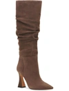 VINCE CAMUTO ALINKAY WOMENS SUEDE SLOUCHY KNEE-HIGH BOOTS