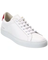 Common Projects Retro Low Leather Sneaker In White