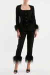 Rebecca Vallance Jourdan Pant In Black