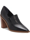 VINCE CAMUTO WEVENLY WOMENS POINTED TOE LEATHER PUMPS