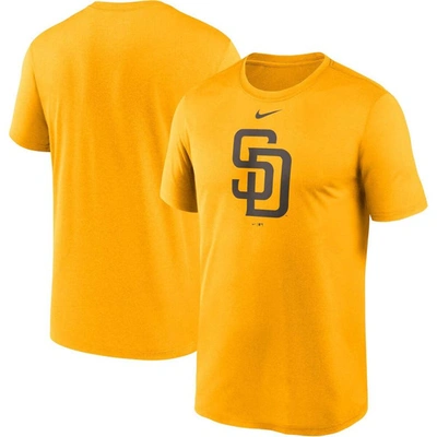 Nike Gold San Diego Padres Big & Tall Logo Legend Performance T-shirt