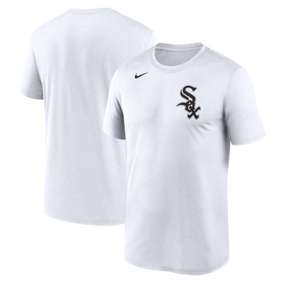 Nike White Chicago White Sox Wordmark Legend Performance Big & Tall T-shirt