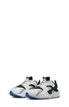 Nike Air Huarache Sneaker In White/ Platinum/ Black/ Blue