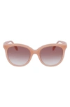 LONGCHAMP 54MM GRADIENT TEA CUP SUNGLASSES